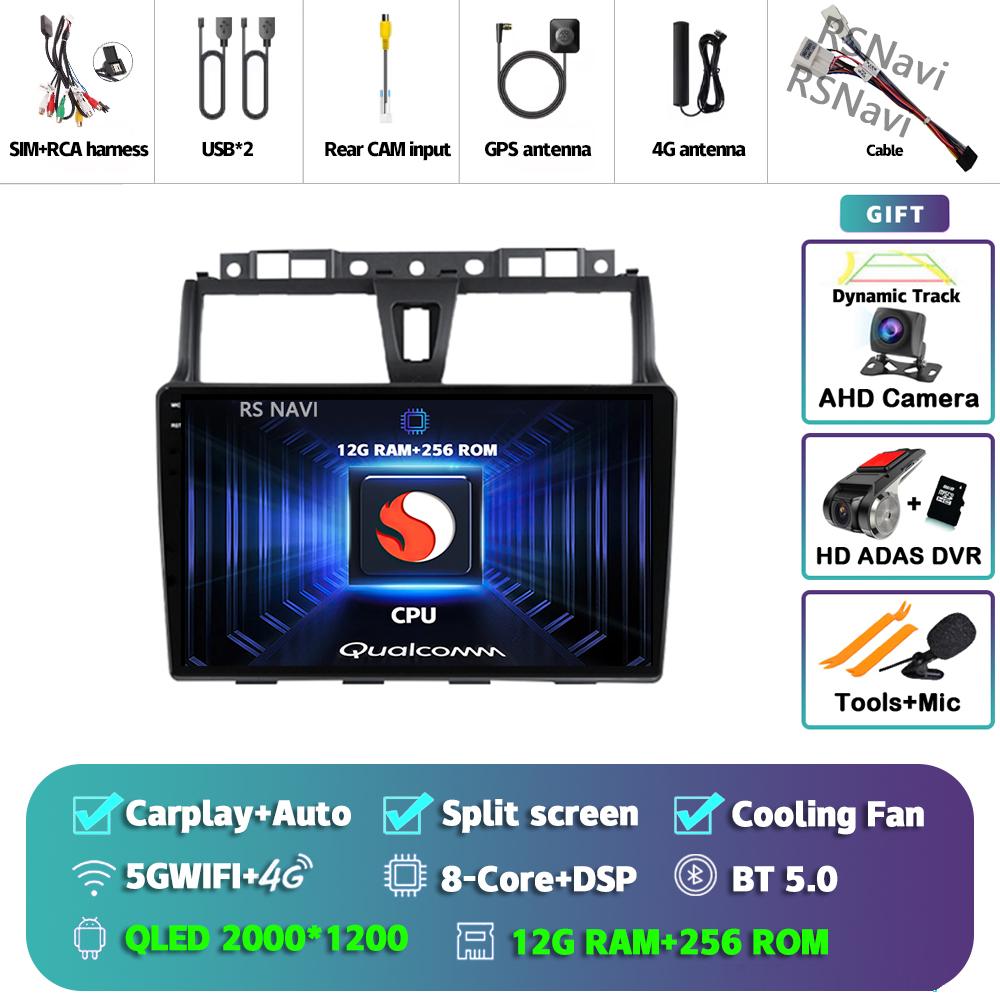 Android 14 Carplay Car Radio For Geely EC7 2014 - 2016 Head Unit 2Din Multimedia Video Player GPS Stereo 360 Camera AI Voice DVD