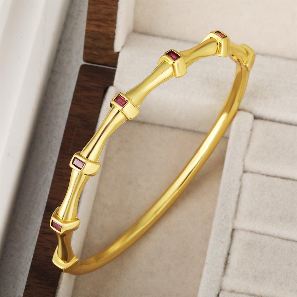 Light Luxury Bracelet, Bamboo Shape, Fashionable and Simple Women's Jewelry