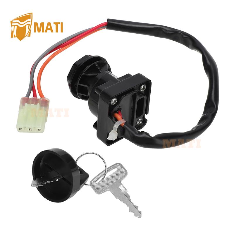 M MATI Ignition Key Switch for Kawasaki Brute Force 300 KVF300 2015-2024 27005-Y005