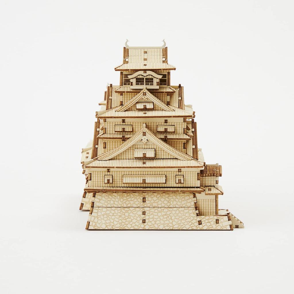 New Kumamoto Castle Kumamon 3D Wooden Puzzle DIY Craft Kit for Kids and Adults Alike Educational Toy for Boys and Girls 3D Art and a Great Gift for