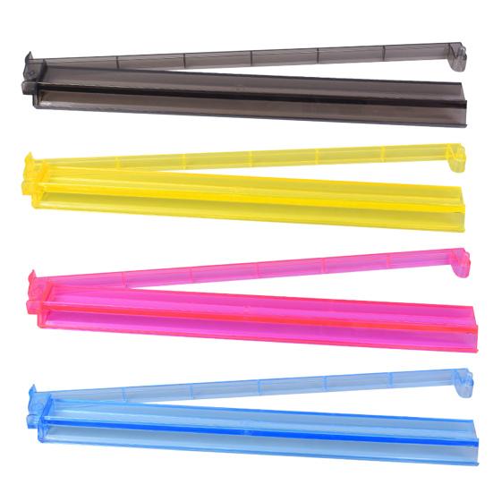 Mahjong Rack Pusher Clear Acrylic Heavy Duty Portable Multifunctional American Mah Jongg Tile Holder Push Ruler Mahjong Accessories