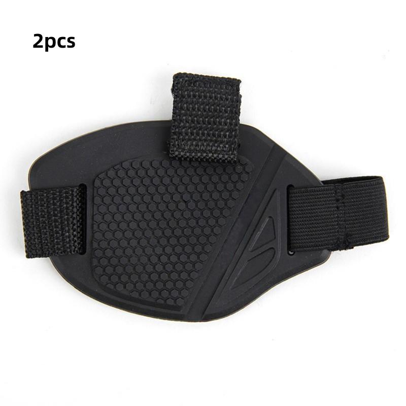 Rubber Motorcycle Shoe Protective Gear Shifter Pad for Motorbike Riding Cycling Road Racing Non-slip Shoe Boots Protector