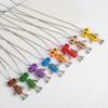 New Creative Wood Robot Pendant Necklace Personality Cartoon Sweater Chain Fashion For Men Women Party Jewelry Gift Wholesale