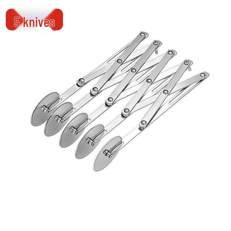 Adjustable Stainless Steel Multi-Wheel Dough Cutter