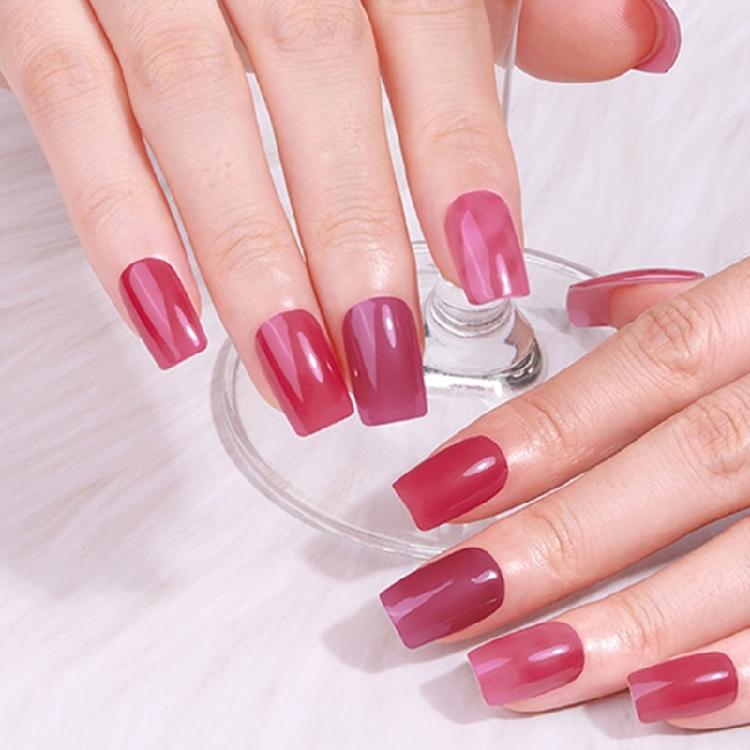 Wearable Gels Nails Stickers French Styles Nails Art Stickers Nails Polish Wraps Cured Gels Nails Strips