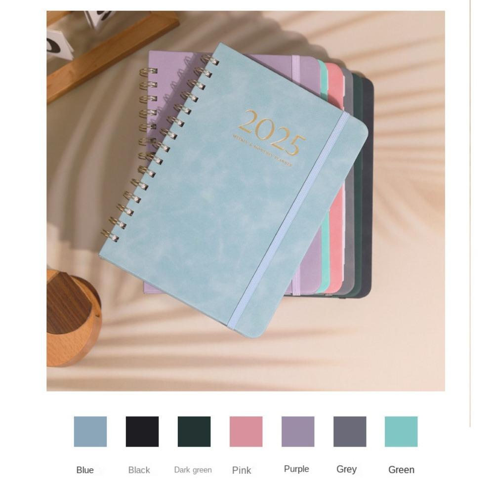 Calendar Schedules Notebooks Hard Cover Journal Daily Planner Notepad Weekly Planner  Activities