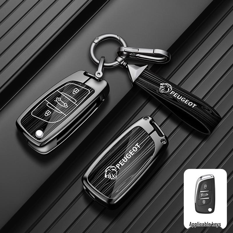 Peugeot 308/4008/408/508L/3008/5008/e2008 Key Case with Logo