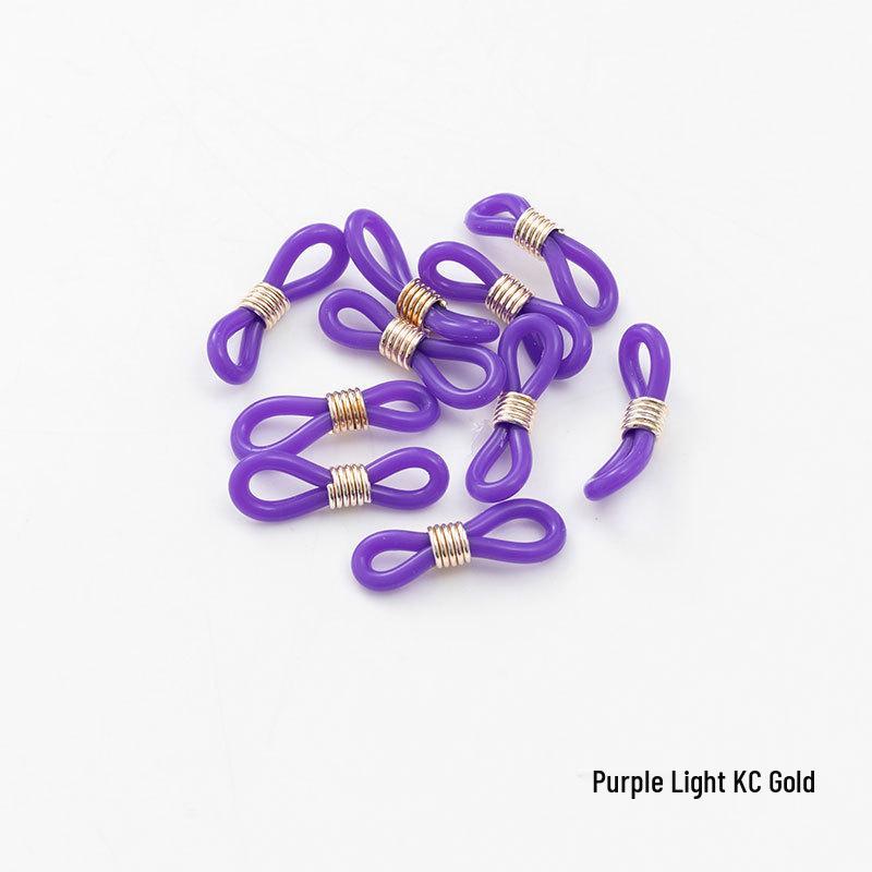 

Цветная силиконовая цепочка для очков - Нескользящий, Защищающий от потери аксессуар для маски и очков с соединительной пряжкой