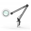LED Clip-on Desk Lamp with Magnifying Glass for Beauty, Nail Art, Embroidery, Repair, and Tattoo Work
