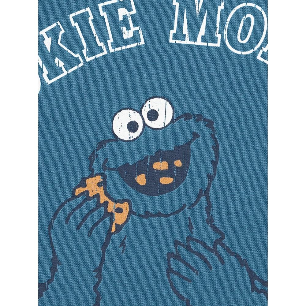 Gu By Uniqlo Sweat Tee  5 Sleeve  Sesame Street