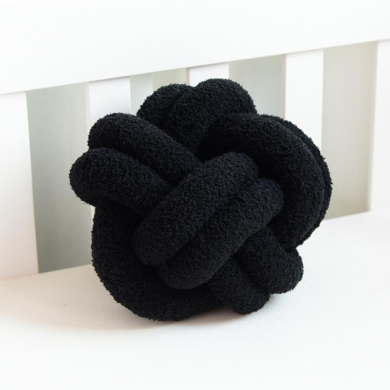 European Simple Hand-made Pillow with Skin-friendly Soft High Elastic Spherical Cushion Knotted Balls