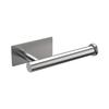 Wall-mounted Toilet Paper Holder - AIMOONSA - Rectangular - 304 Stainless Steel - 3M No-Drill - Gray 16.1x8.3 Cm