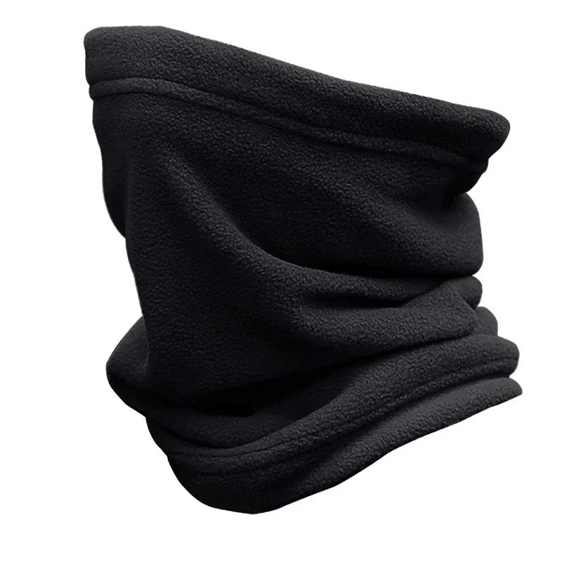 Winter Warm Unisex Windproof Motorcycle Riding Mask New Polar Fleece Neck Scarf Warmer Ski Outdoor Sports Balaclavas Tube Mask