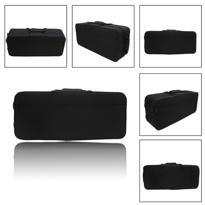 Durability Waterproofed Trumpet Gig Bag Adjustable Shoulder Straps Front Pocket for Instrument Protecting