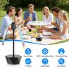 Rechargeable Fly Fan for Tables - Holographic Blades Keep Flies Away Indoors/Outdoors, Ideal for Picnic, Party & BBQ