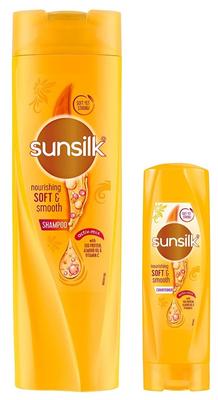 Sunsilk Nourishing Soft & Smooth Shampoo 360 ml&Sunsilk Nourishing Soft & Smooth Conditioner 180 Ml