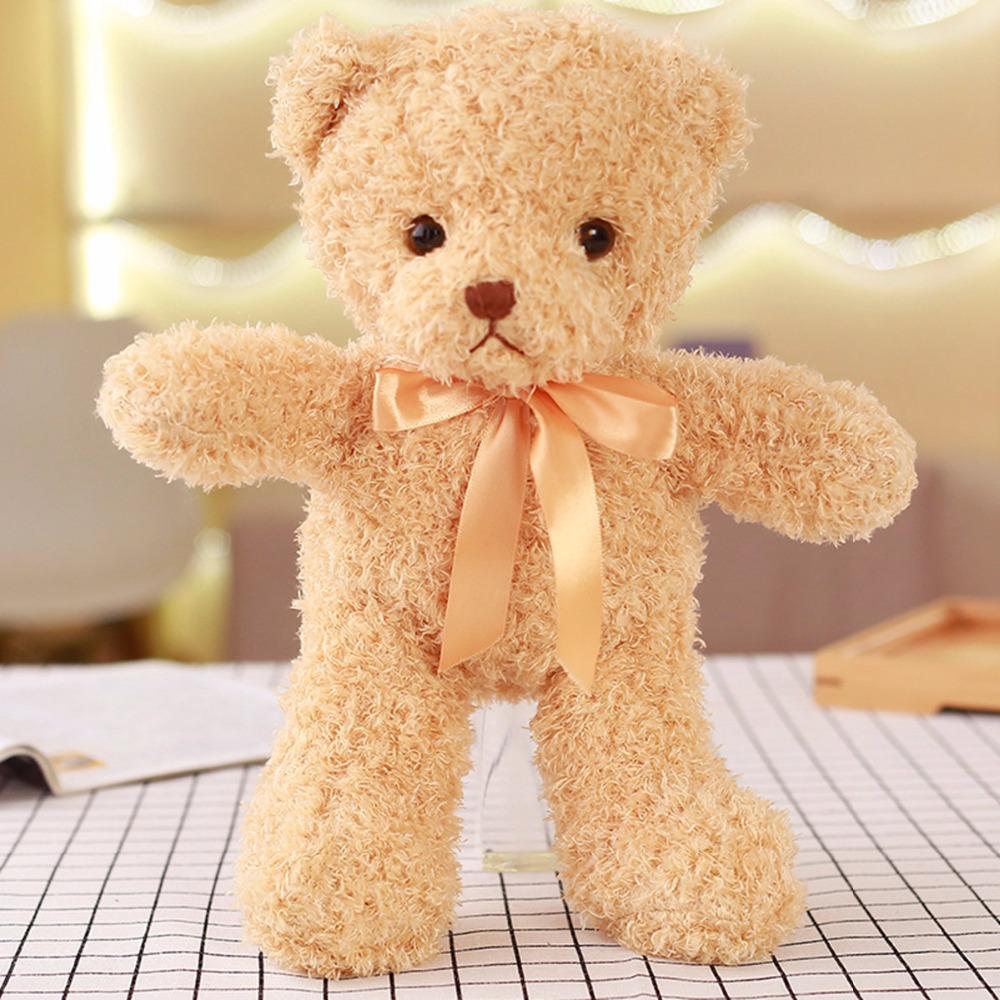 1Pc 30Cm Kawaii Teddy Bear Plush Toy Cute Stuffed Soft Animal Bear Dolls For Kids Baby Children Birthday Gift Valentine'S Gift
