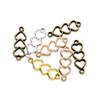30Pcs/lot Alloy Gold Silver Color  Hollow Hearts Charms For Earrings Necklaces DIY Love Charms Jewelry  Making Accessories