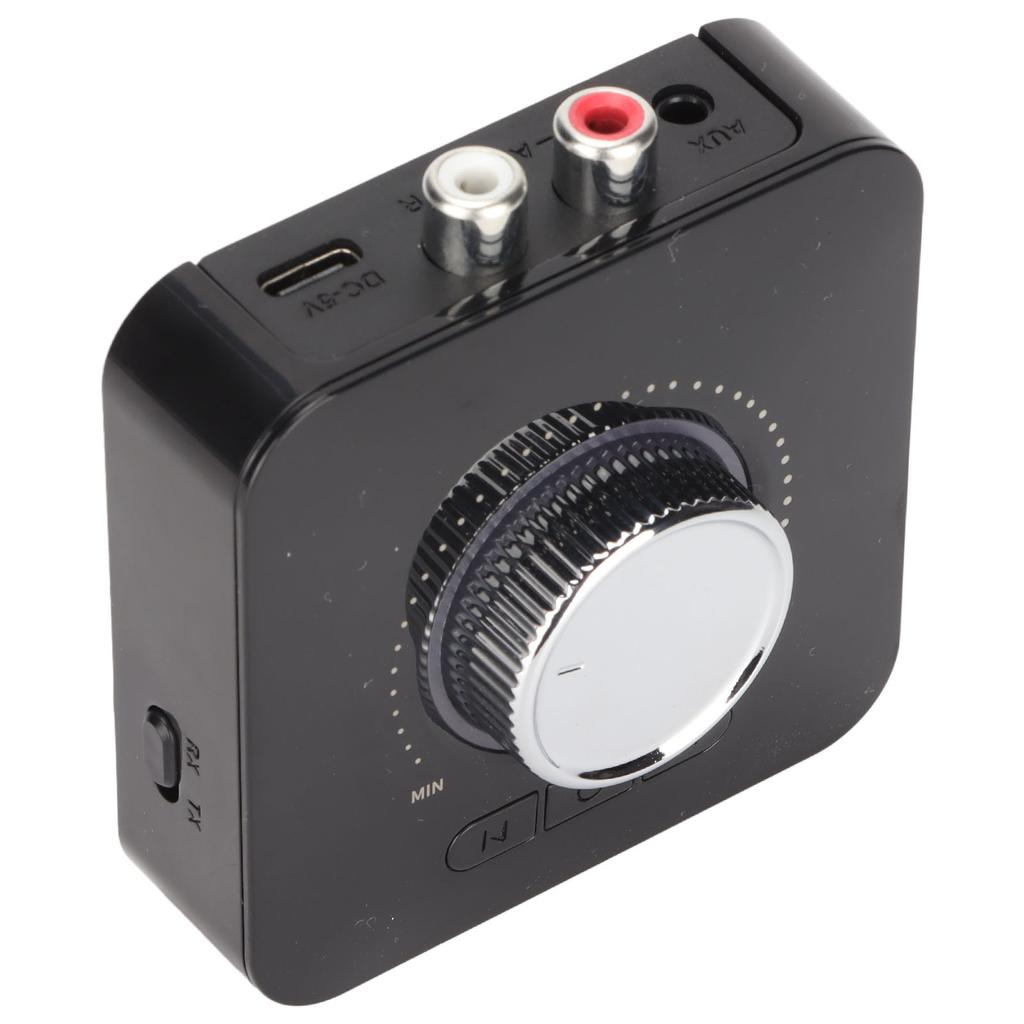 Bluetooth Sound Adapter Rechargeable LED Digital Display Wireless Music Transmitter Receiver with HD Mic for Speaker TV