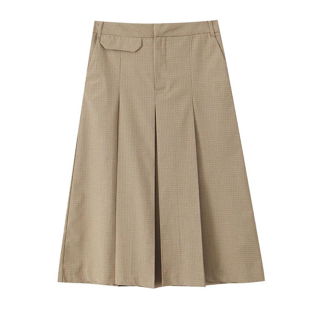 2025 Spring Women's Strapless Top & Shorts Set with Slim-Fit Vest & Midi Skirt