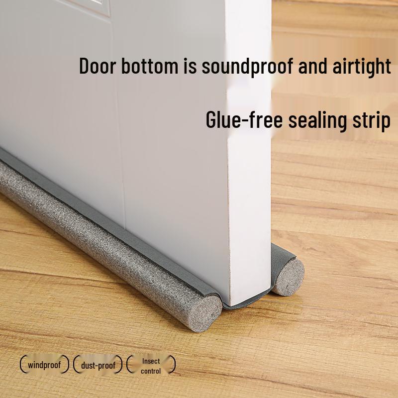 Waterproof Soundproof Door Gap Seal: Wind/Insect Blocker & Air Leak Strip for Bedroom