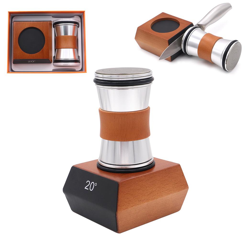 New Rolling Knife Sharpener Magnetic Knife Holder Diamond Sharpening Stone Kit with 15 and 20 Degrees Angle Kitchen Accessory