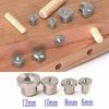 8pcs Dowels Centre Points Log Pin Locator Dowelling Hole Wood Timber Markers Woodworking Tool Kit 6/8/10/12mm