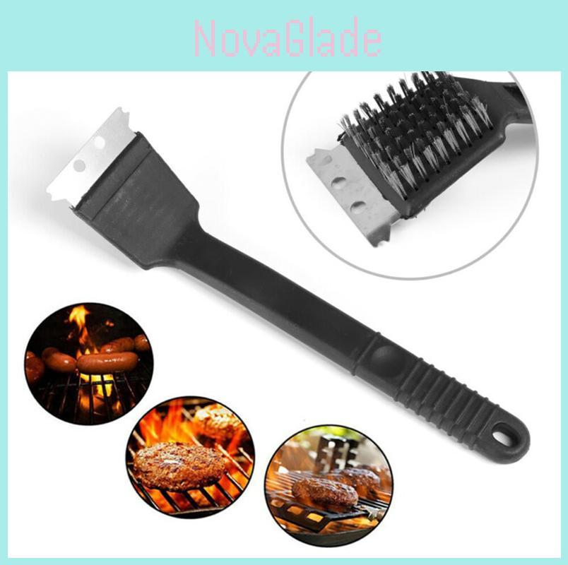 Durable Heavy Duty Barbecue Bbq Wire Cleaning Brush And Scraper For Effortless Grilling