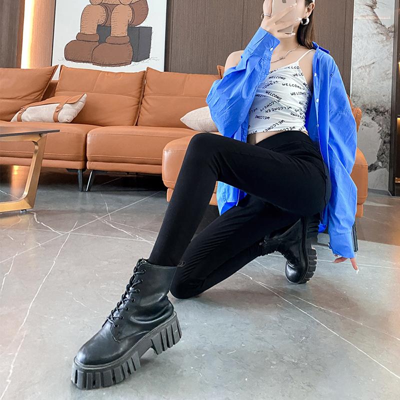 Плюс бархатные утолщенные волшебные леггинсы для женщин — фото 11