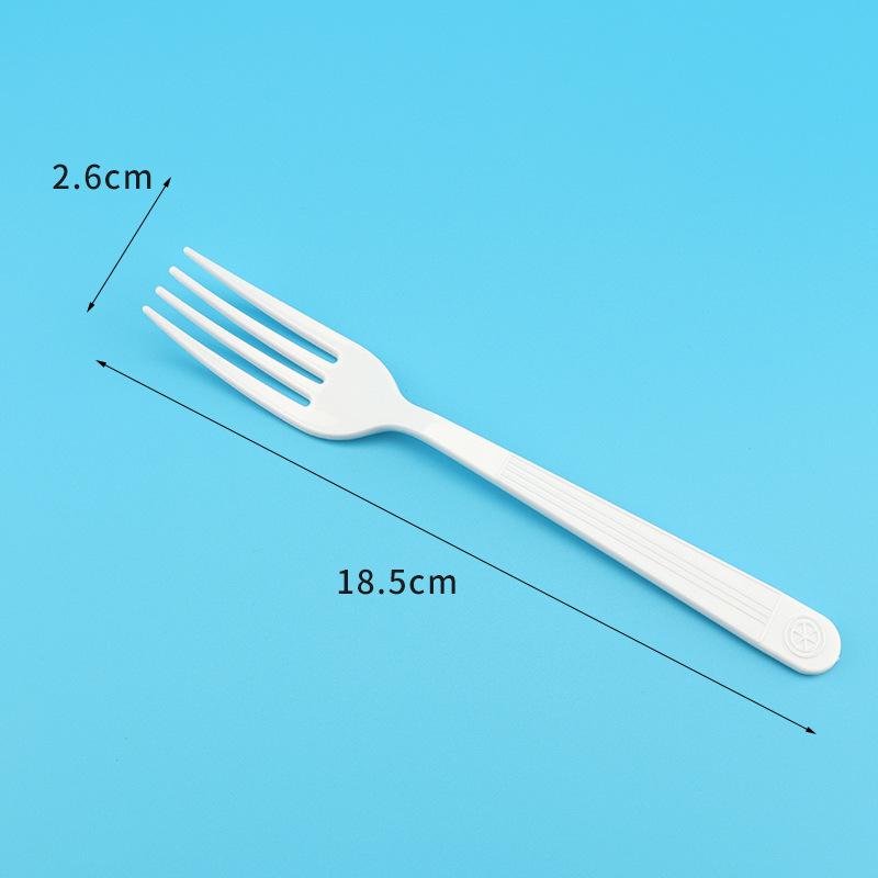 Individually Wrapped Disposable Cutlery Set: Spoon, Knife, Fork for Western Meals and Fast Food