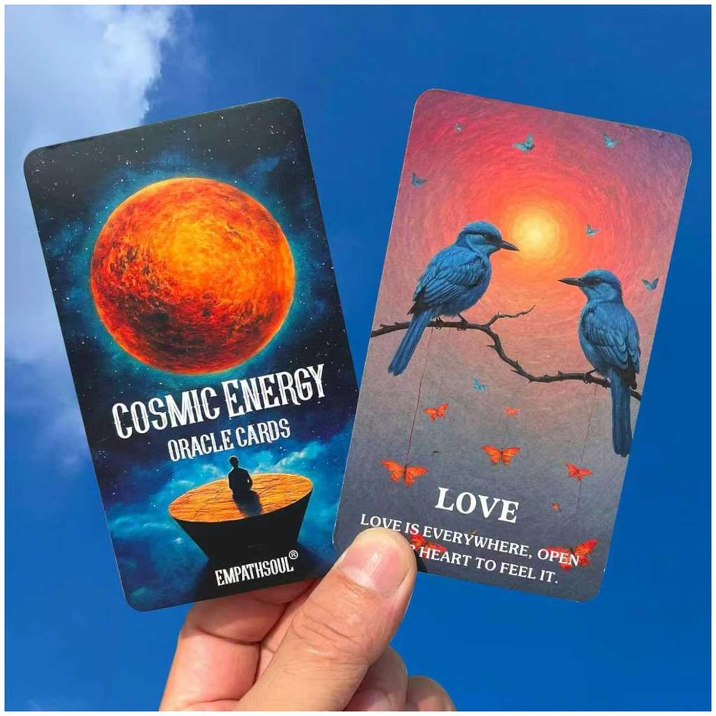 Cosmic Oracle Guide to Cosmic Inner Spiritual and Universal Wisdom for Daily Reading and Meditation Cards, Beginner's Messages, Strength, Guidance,