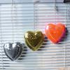 Funkelnde Glasherz-Dekoration Handgefertigtes Liebesherz Glas-Hängeornament Für Schlafzimmer Wohnzimmer Valentinstagsgeschenk