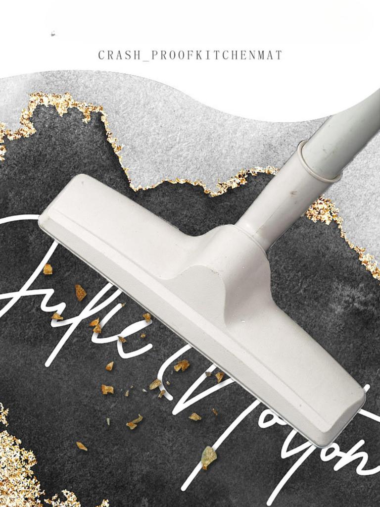 Moda Basit İskandinav Tarzı Mutfak Mat Halı Ev Tutun Halı Modern Ev Dekor