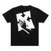 Off-White Hand Arrow Slim T-Shirt Black/White Men Tops OMAA027S23JER0071001