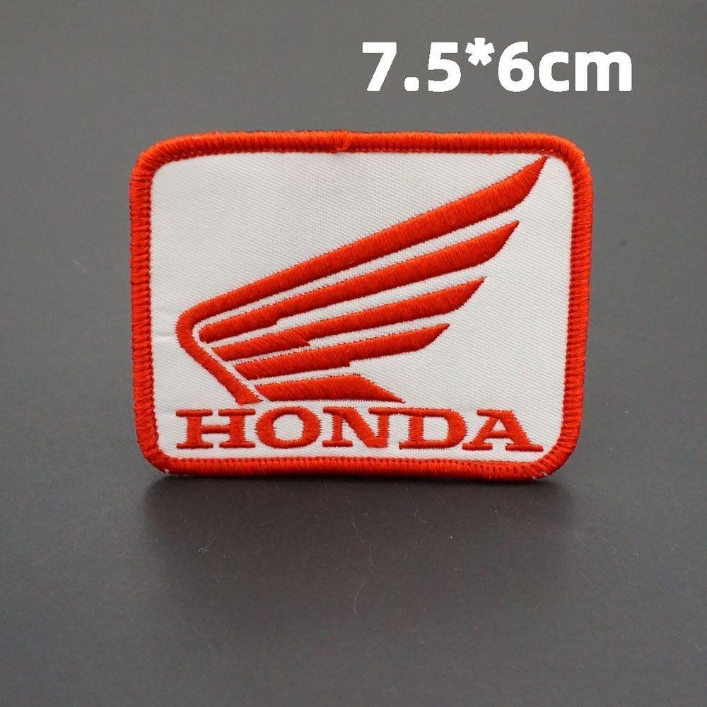 Styling Embroidered Patche Armband Backpack Badge Hook Backing Clothing For Honda CB400 CB650 FCBF CBR25ORR CRF SH3O0 NC75O