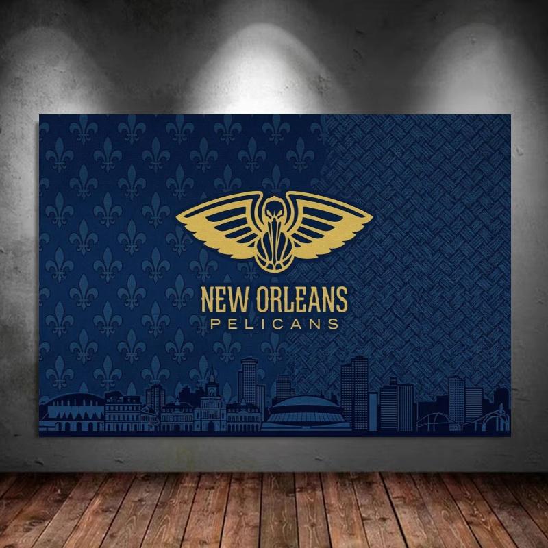 New Orleans Pelicans 100% Round Full Drill 5D DIY Diamond Painting Embroidery Cross Stitch Rhinestone Décor