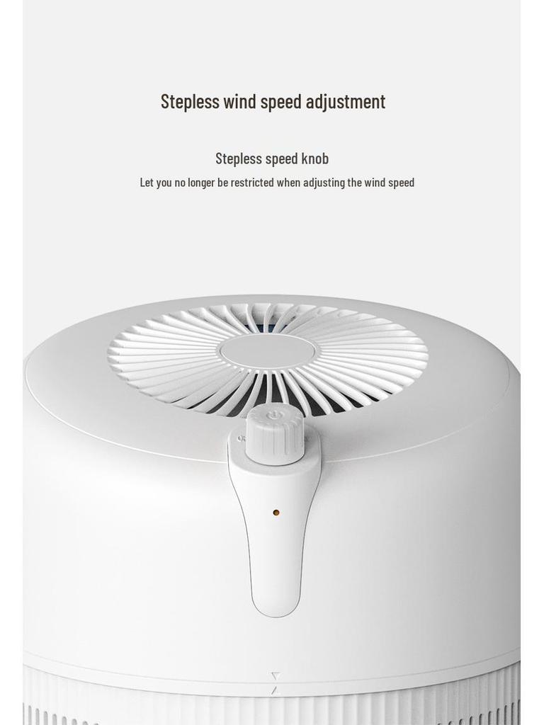 Nobico 4L Cool Mist Humidifier with Negative Ion Air Purifier, Large Capacity & Washable