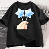 Kawaii Star Lollipop Graphic T Shirt Women Cute Candy Print Tee Harajuku Anime Sweet Girl Short Sleeve Casual Loose Summer Top