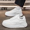 New spring youth leisure sports platform leather board shoes