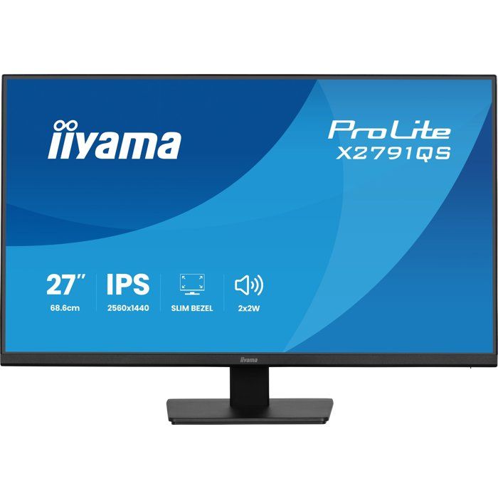 Ecran PC - IIYAMA - 27 - QHD - 75Hz - IPS - 1ms - PROLITE X2791QS-B1