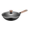 ASD SN8430 30cm Fine Iron Enamel Wok