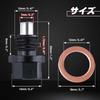 LEONTOOL Magnetic Drain Plug Magnetic Drain Plug Strong Drain Bolt M12x1.75mm