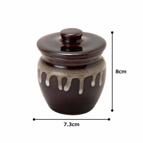 TAMAKI Mini Turtle Candy Storage Container, Diameter 6.8cm X Height 8.2cm, 120ml, Made In Japan, T-534915