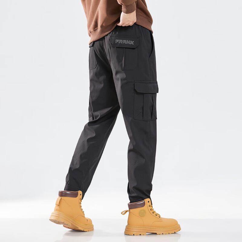 paul frank Men's Cuffed Cargo Jogger Pants