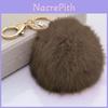 Fashionable Soft Cute Rabbit Fur Ball Pompom Pendant For Stylish Accessories And Gifts