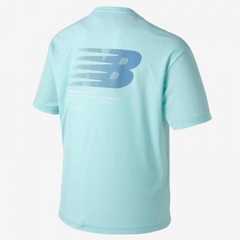 New Balance Short Sleeve Tee With Rash Guard Short Sleeve Tee  Nbned32703 51