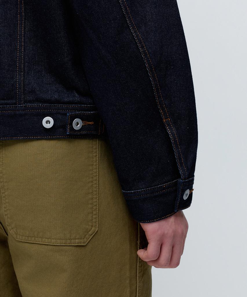 Musinsa Standard Prairie Denim Trucker Jacket [Deep Indigo]