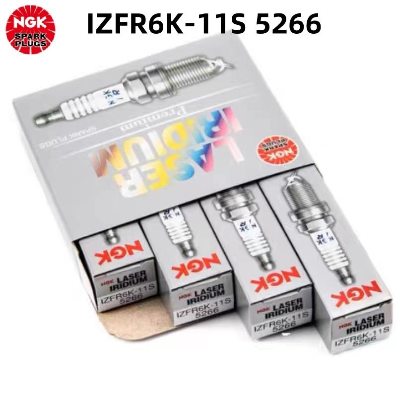 

4Pcs Original IZFR6K-11S 5266 Iridium Platinum Spark Plugs For Honda CR-V 2.0L Stream Civic City CIIMO 1.8L 4PCS