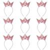 Children's Birthday Princess Crown Headband - Party Decoration Props for Girls