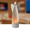 PARTYLITE Broad-hearted Angel, Candlestick, Ceramic Home Decoration Ornament Gift